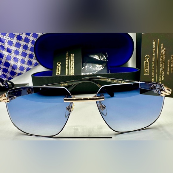 👑Zilli ZL65085, C01🏆‼️Size 57-17-145, Titanium, Limited Edition  France 🇫🇷 - Picture 6 of 16